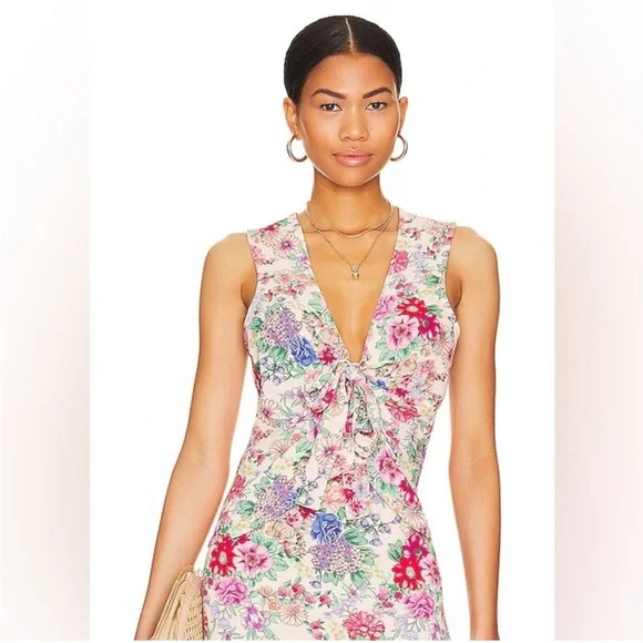 Favorite Daughter Gwen Top floral NEW NWT - Picture 7 of 7